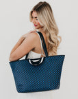 Woven Tiffany Organized Tote Bag - My Pampered Life Seattle