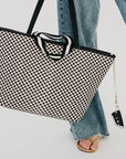 Woven Tiffany Organized Tote Bag - My Pampered Life Seattle