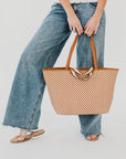 Woven Tiffany Organized Tote Bag - My Pampered Life Seattle
