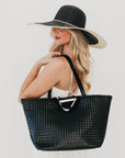 Woven Tiffany Organized Tote Bag - My Pampered Life Seattle