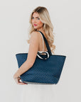Woven Tiffany Organized Tote Bag - My Pampered Life Seattle