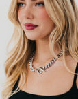 Viviana Chain Statement Necklace - WATERPROOF