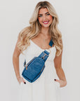 Waverly Woven Sling Bag - My Pampered Life Seattle