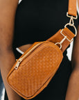 Waverly Woven Sling Bag - My Pampered Life Seattle