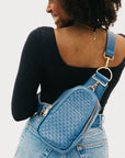 Waverly Woven Sling Bag - My Pampered Life Seattle