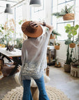 Wide Brim Ribbon Bolero Hat