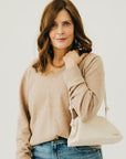 Lacy Woven Frame Crossbody Bag