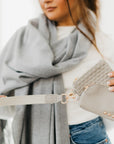 Wonderlust Woven Dual Pouch Wristlet