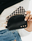 Wonderlust Woven Dual Pouch Wristlet