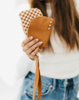 Wonderlust Woven Dual Pouch Wristlet