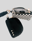 Wonderlust Woven Dual Pouch Wristlet