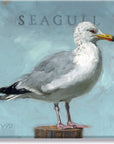 Darren Gygi Seagull Wall Art 36x36 - Online Only