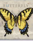 Darren Gygi Yellow Butterfly Wall Art 36x36 - Online Only