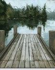 Darren Gygi Dock Wall Art 36x36 - Online Only