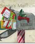 Darren Gygi Santa's Mailbox Wall Art 36x36 - Online Only