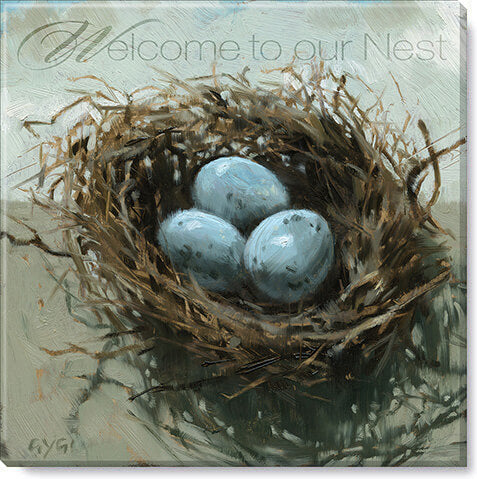 Darren Gygi Inspirational Nest Wall Art 36x36 - Online Only