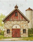 Darren Gygi Stone Barn Wall Art 36x36 - Online Only