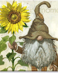 Darren Gygi Sunflower Gnome Wall Art 36x36 - Online Only