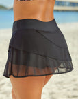 Full Size Layered Swim Skirt - Online Only