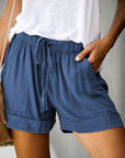 Pocketed Tencel Shorts