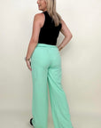 Zenana Distressed Knee French Terry Sweats With Pockets - New Colors