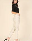 Vegan Leather Pants - Online Only