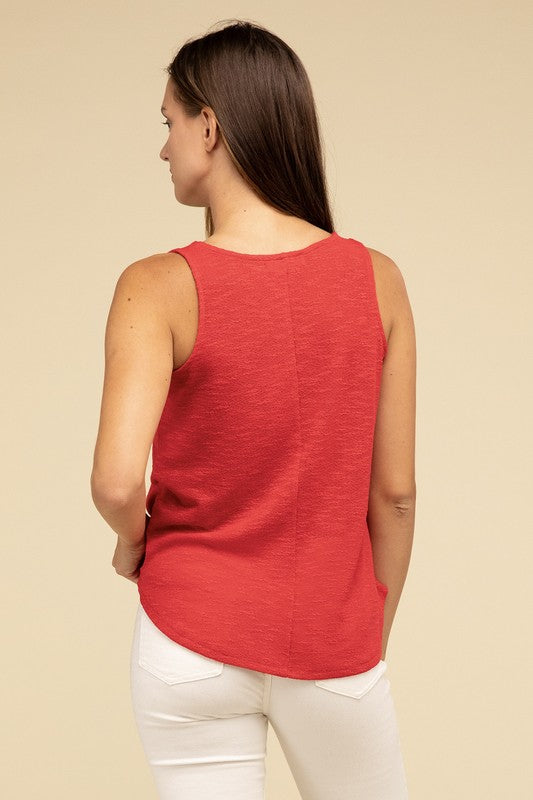 ZENANA V-Neck Sleeveless Cami Top