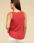 ZENANA V-Neck Sleeveless Cami Top