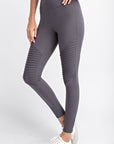 Plus Butter Soft Full Length Moto Leggings