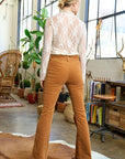 Jade By Jane Corduroy Flare Pants PLUS