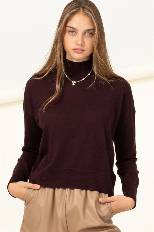 HYFVE Warm Personality High-Neckline Sweater