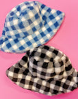 Super Cozy Checkered Bucket Hat