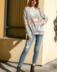 e Luna PLUS Bamboo Tie Dye Sweatshirt