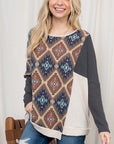 e Luna PLUS Cozy Mix and Match Top