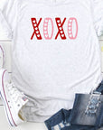 XOXO Hearts Cutout Graphic Tee PLUS