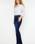 Kancan Mid Rise Slim Flare Jeans