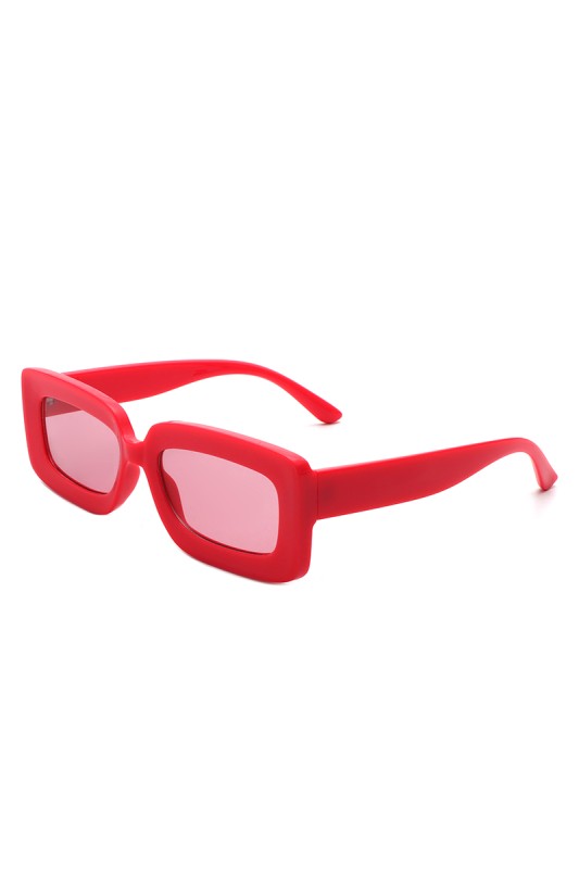 Rectangle Flat Top Fashion Sunglasses