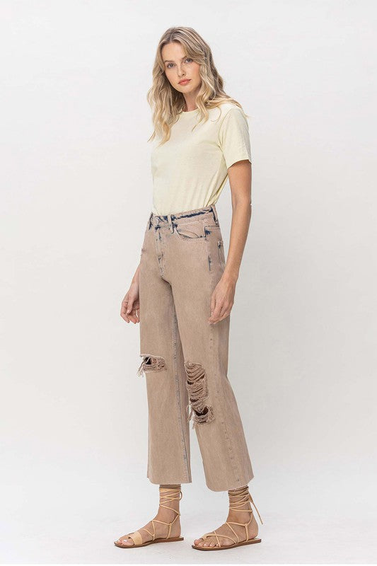 VERVET by Flying Monkey 90s Vintage Crop Flare
