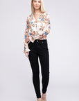 Floral Chiffon Blouse