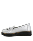 Larana Metallic Tassel Detail Loafers