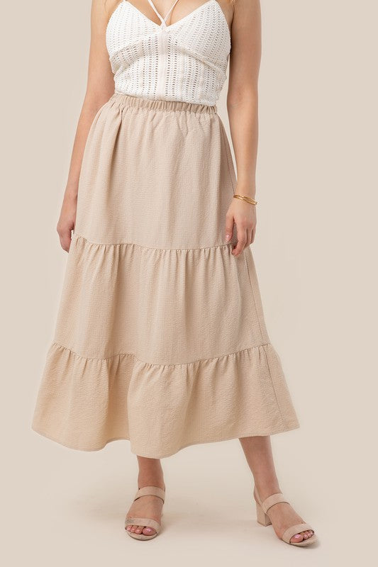 Lilou Tiered Maxi Skirt