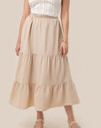 Lilou Tiered Maxi Skirt