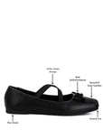 Leina Recycled Faux Leather Ballet Flats