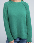 Zenana Raglan Chenille Sweater