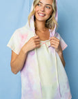 e Luna PLUS Tie Dye Thermal Hoodie