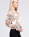 Floral Chiffon Blouse