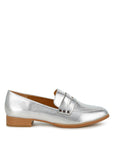 Potania Penny Strap Metallic Loafers