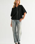 JOH | Katy Stretch Knit Crepe Zipper Jacket