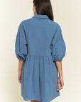 Jade By Jane Washed Denim Style Dress