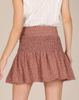 Floral Smocked Skirt - Online Only